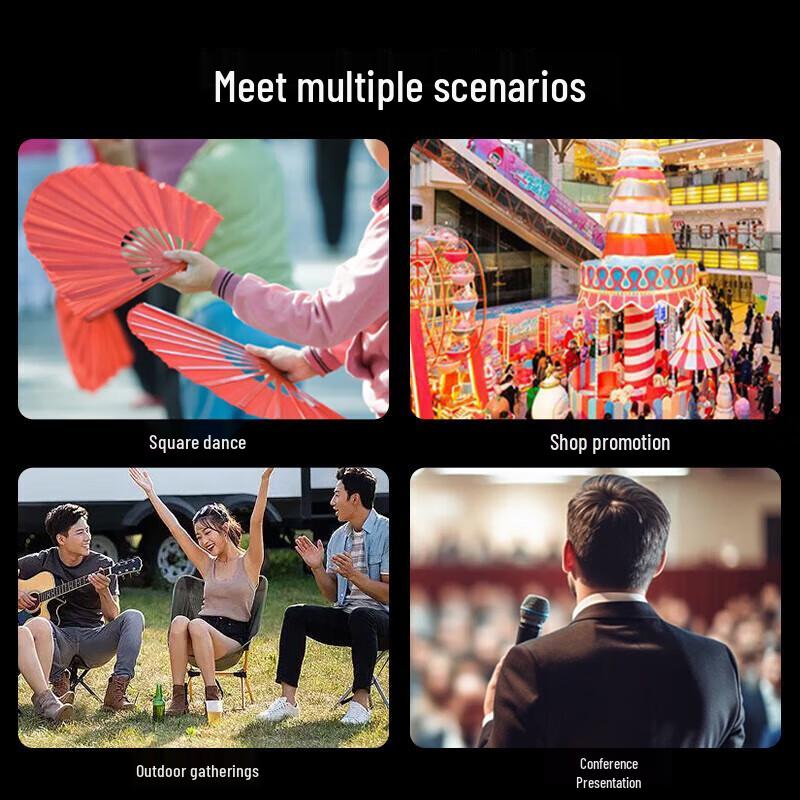 EDIFIER PP208 8-inch Bluetooth Trolley Speaker with Heavy Bass