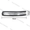 For Hyundai i10 2011 2012 2013 87613-OX000 87623-OX000 Auto Exterior Rearview Mirror Turn Light Signal Lamp Car Accessories