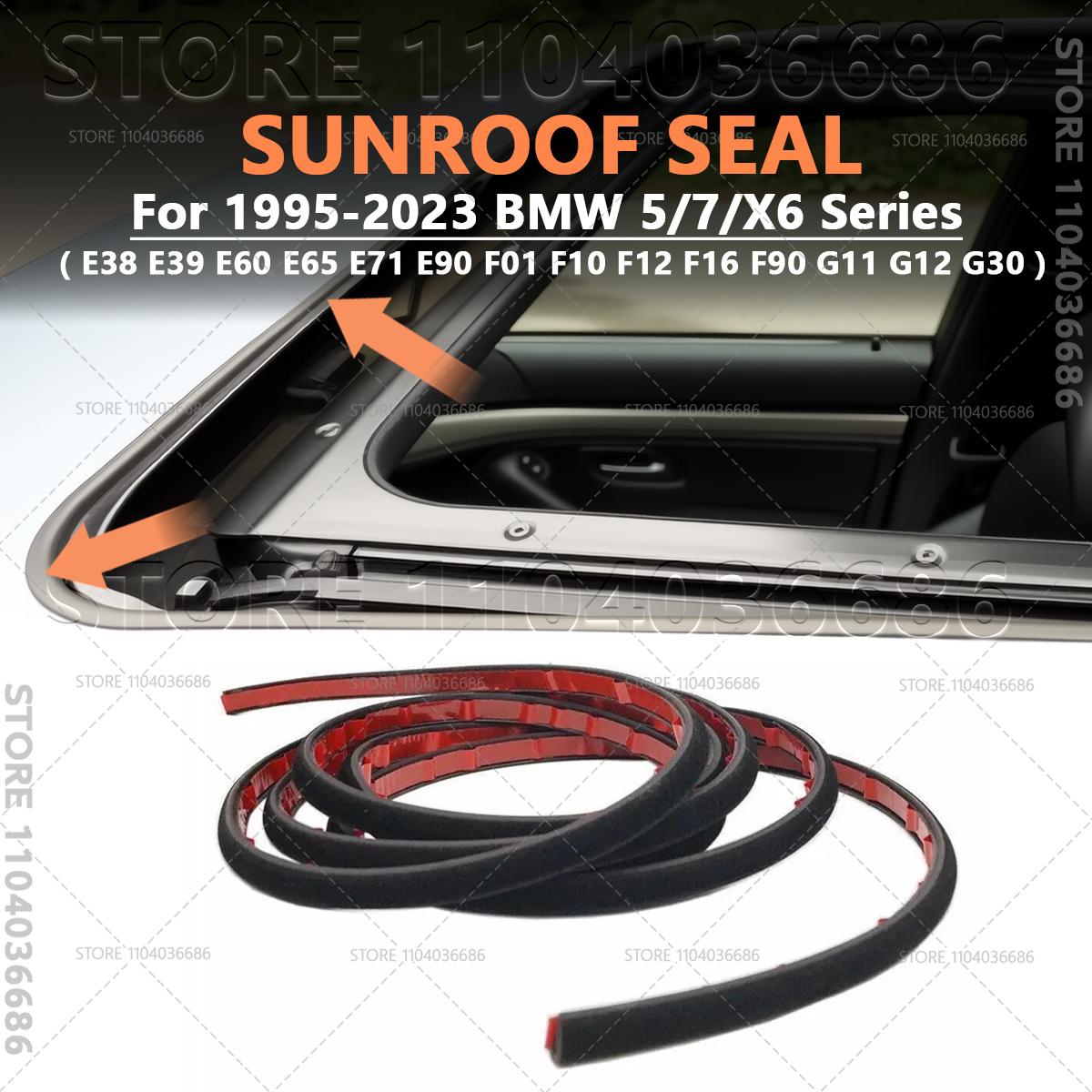 

Для 1995-2025 E38 E39 E60 E65 E71 E90 F01 F10 F12 F16 F90 G11 G12 G30 BMW 5/7/X6 Серии Уплотнитель люка Длина 2980 мм 54107245551