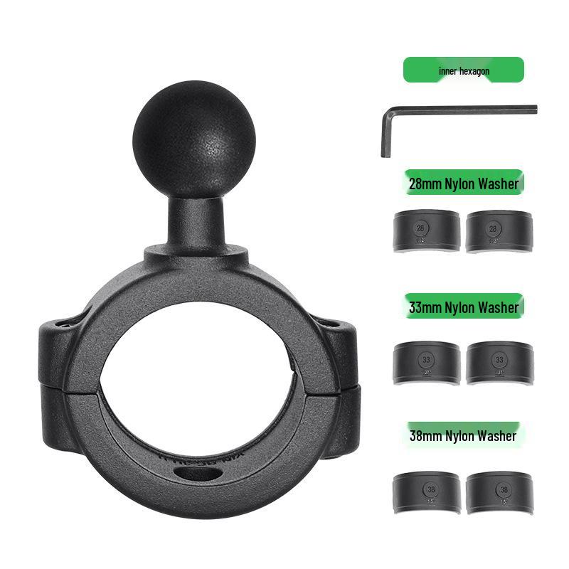 

Off-Road Vehicle Tablet Holder with 1-Inch Ball Head for 28-38mm Pipe Clamp
