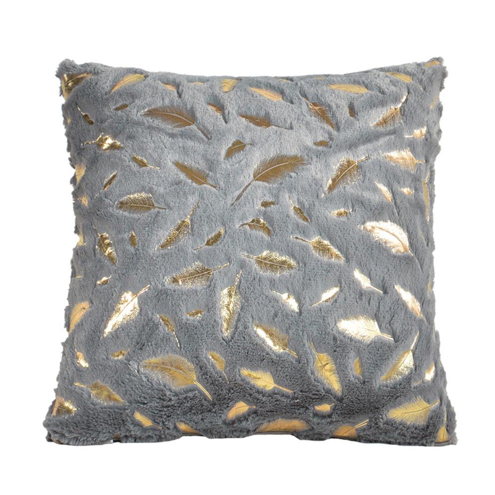 Plush Throw Pillow Covers 43x43cm Cushion Cover Luxury Couch Pillowcase  Home Office Living Room