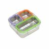 Thermal Insulation Bento Box 304 Stainless Steel Food Container Divided Lunch Box  For Meal Prep