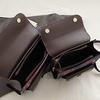 IELGY Ladies Diagonal Bag Casual British Style Portable Retro Large Capacity