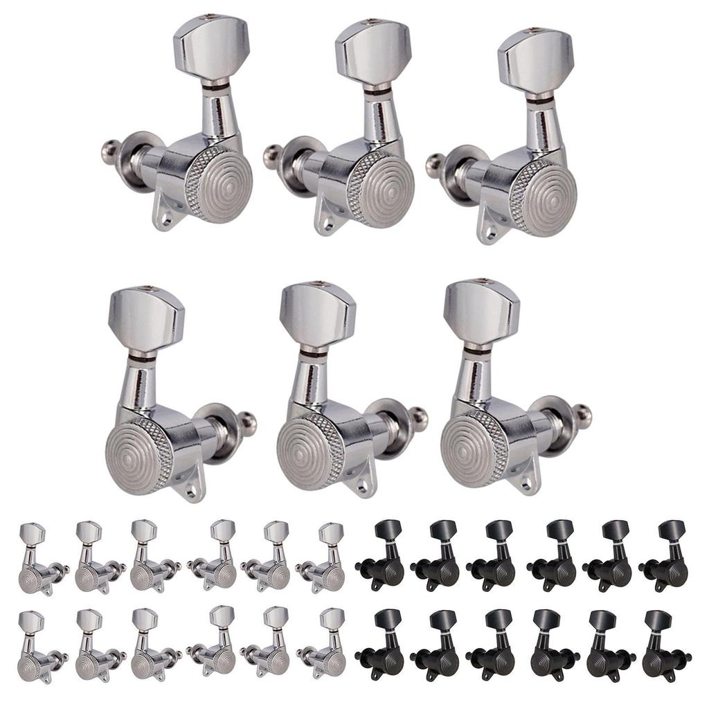 6 Pack Guitar String Peg Locking Tuners Tuning Sprockets Parts