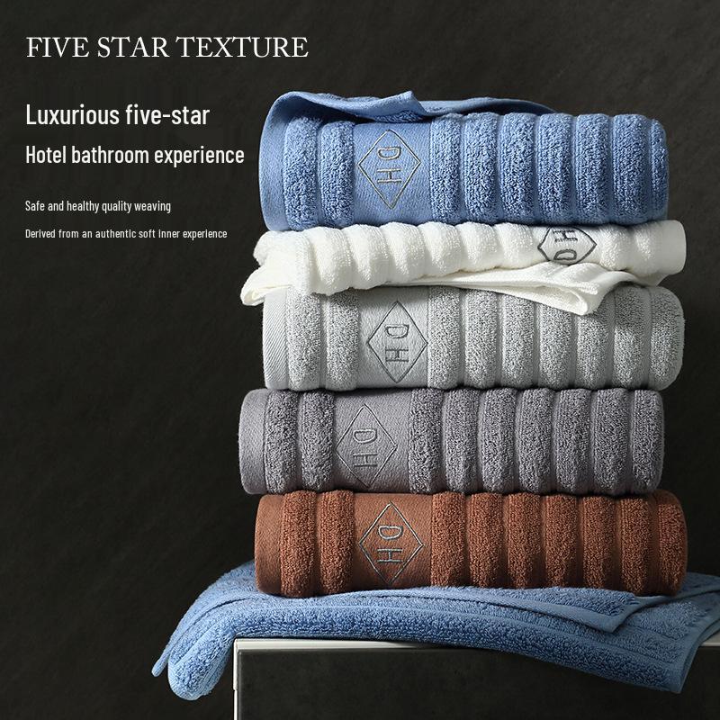 7A Premium Antibacterial Pure Cotton Face Towel for Men & Women, Absorbent, Anti-Shed, Perfect for Couples