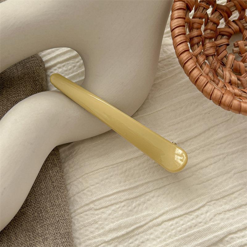 5Pcs Solid Color Duckbill Clip For Women Girls Sweet Colorful Fix Hairpin  Side Bangs Hair Clip Headwear Hair Accessories