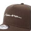 New Era 9Forty Trucker Handwritten Logo Mesh Cap in Available exclusively at A-Frame Walnut. ONSPOTZ.