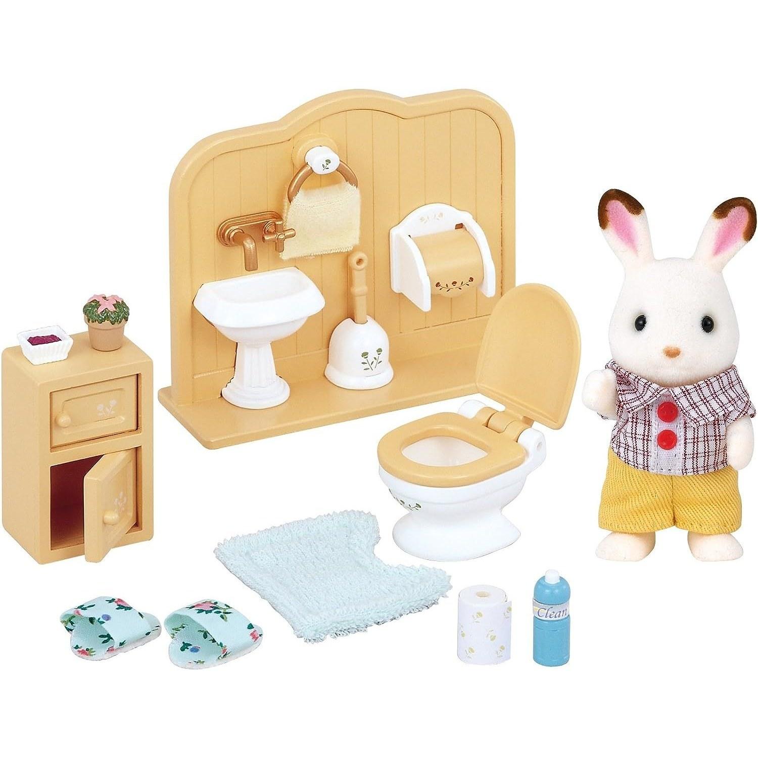 Sylvanian Families DollFurniture Set Chocolat Rabbit BoyFurniture DF-09