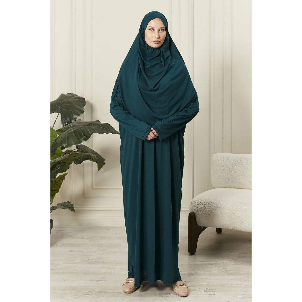 100% Cotton Combed Prayer Dress With Headscarf