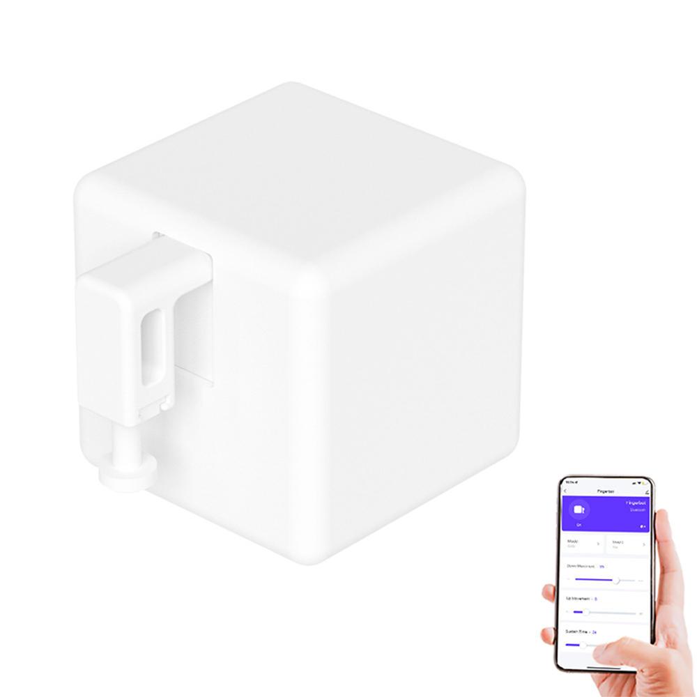 

ADFB0201 Fingerbot Переключатель Голосовое управление Bluetooth-совместимый Tuya Умный Переключатель Кнопка Нажиматель White
