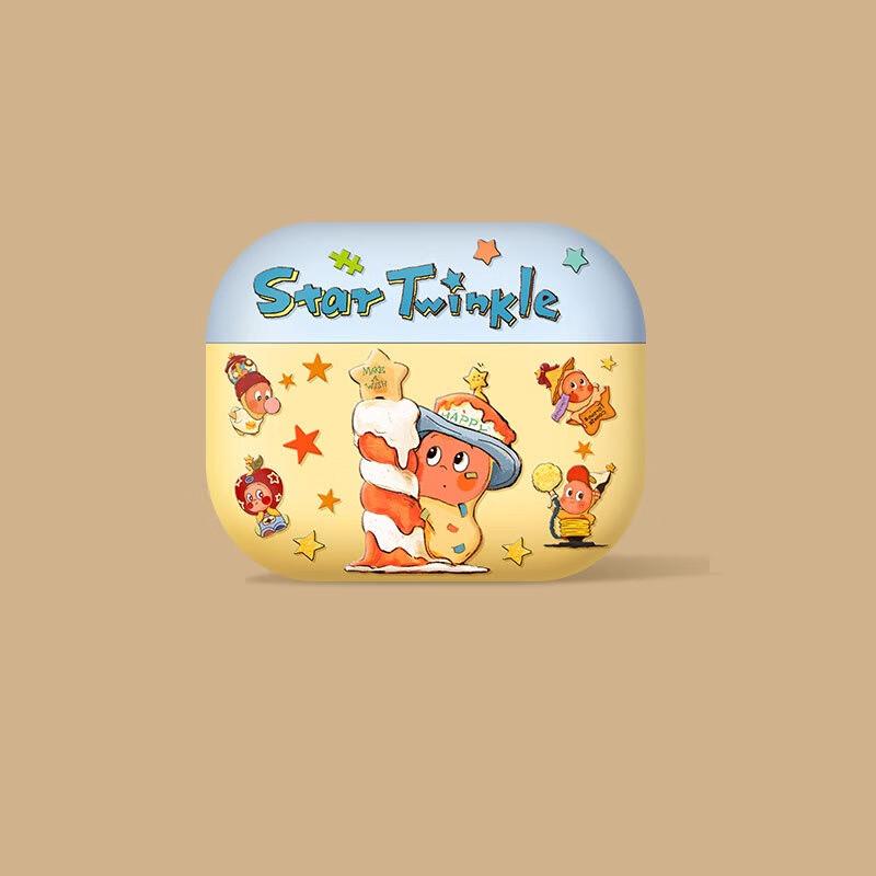 Fumaide Candle Star Man Cartoon Case for AirPods Pro 2