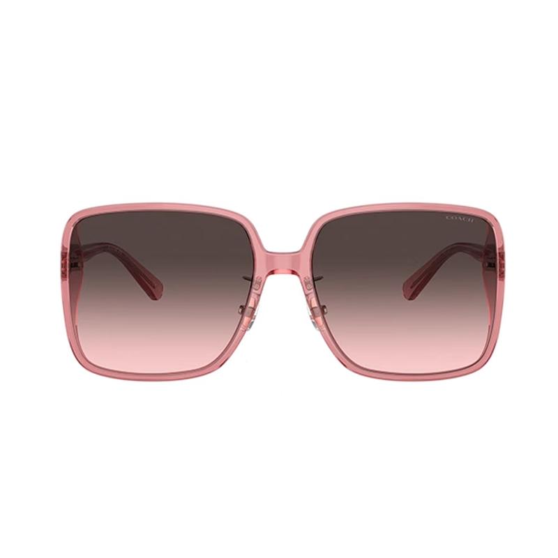 COACH Fashion solid color design butterfly sunglasses women s pink розовый