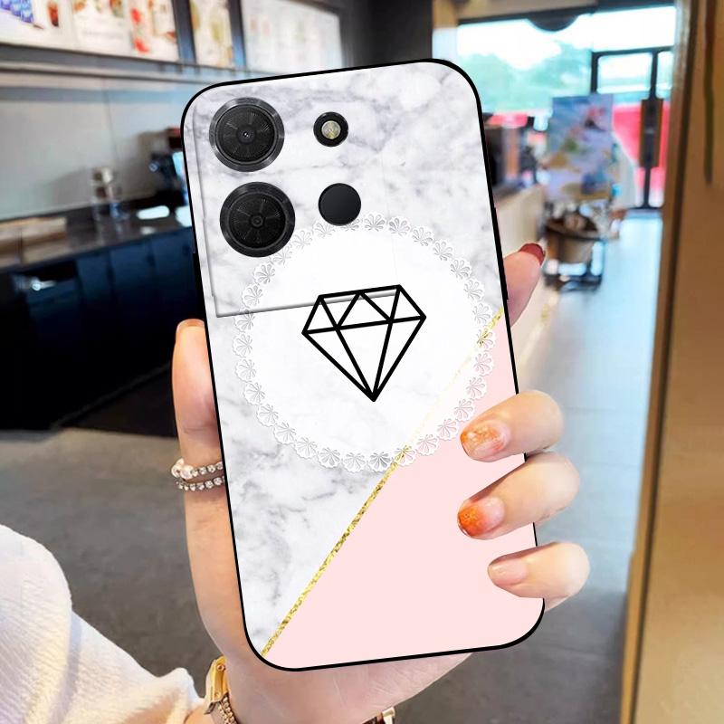 For TCL 503 Case Popular Painted Shell TPU Silicone Cover For TCL 503 Phone Case Protective Soft Cover Shockproof Funda Coque