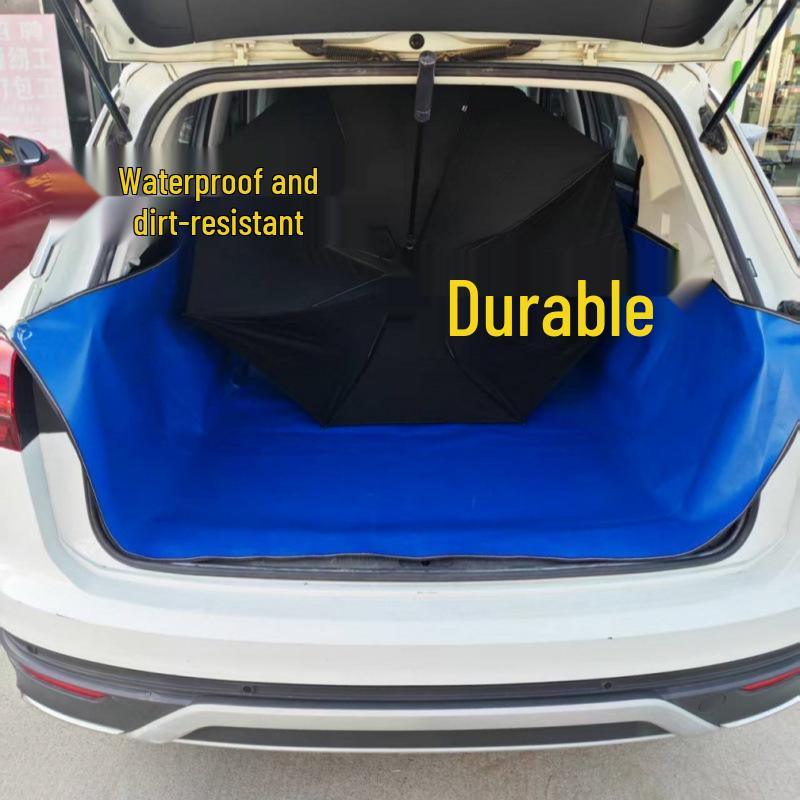 Waterproof Car Partition Mat & Seat Cover - Dirt-Proof Trunk Divider & Pet Mat