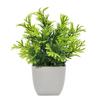 1pc Artificial Plants with Plastics Pots Perfect Greenery for Home DecorationsOffice Desk Living Room and Bedroom Decoration