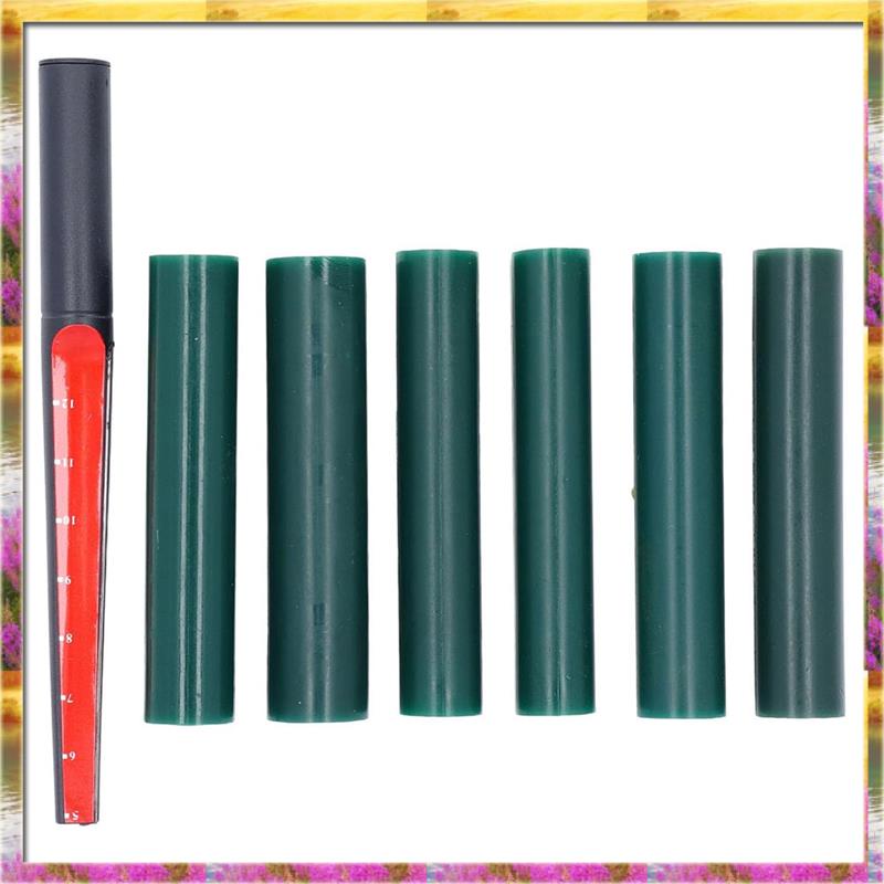 Aug. Rings Wax Tube Set, 6 Sizes Carving Wax Tubes With Cutter Ruler For Jewelry Rings Casting Handicrafts, Jewelry Tools
