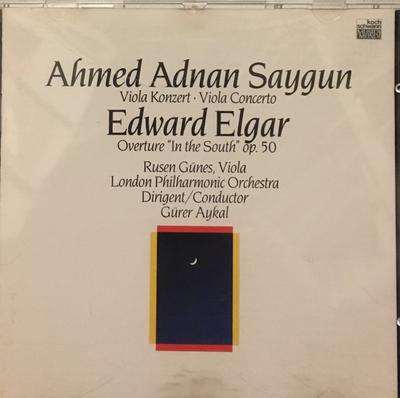 CD AHMED ADNAN SAYGUN / SIR EDWARD ELG - Viola Concerto / Overture "In The S 311002H1 Koch Schwann Mu 1989 Australia Classical Used