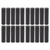 20pcs Lip Balm Tubes Empty Refillable Round DIY Lipstick Tube for Lip Balms Lipstick Solid Perfume Black 4.2g