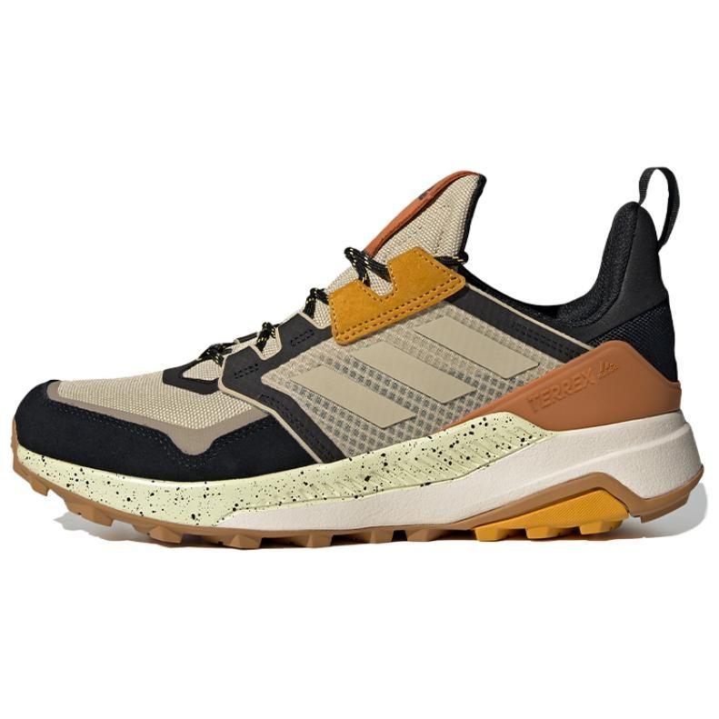 adidas Terrex Trailmaker Running Shoes Men's Low Top Yellow/Brown/Black FU7239