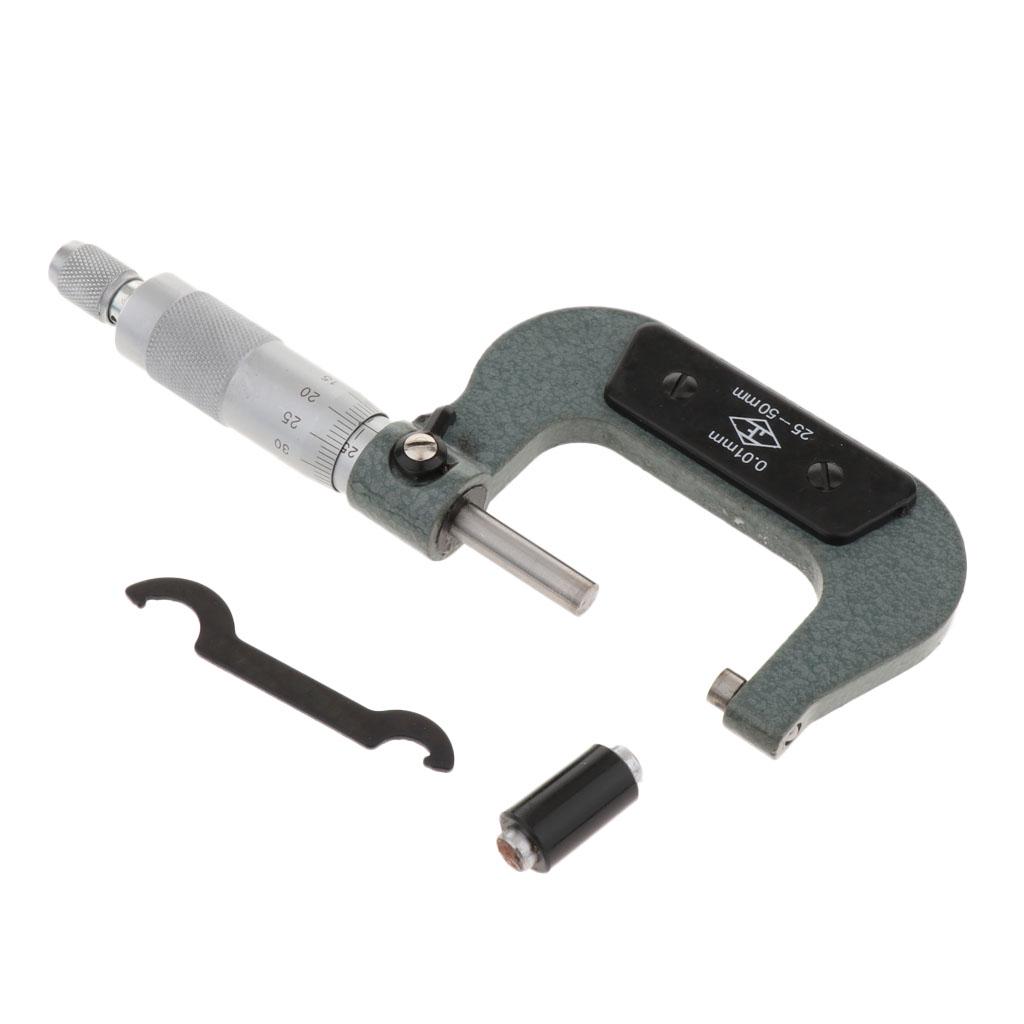 Buy Outside Micrometer Friction Thimble Premium Set 025mm at affordable