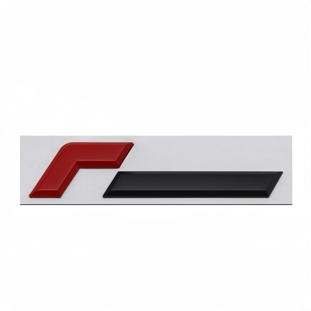 3D Metal VWR Emblem Badge Racing Line Rear Trunk Decal Tailgate Car Stickers For Golf GTI Sagitar Magotan Arteon Touarwg