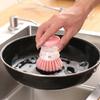 Kitchen Wash Pot Dish Brush Astronaut Washing Utensils With Automatic Soap Liquid Dispenser Household Cleaning Accessories