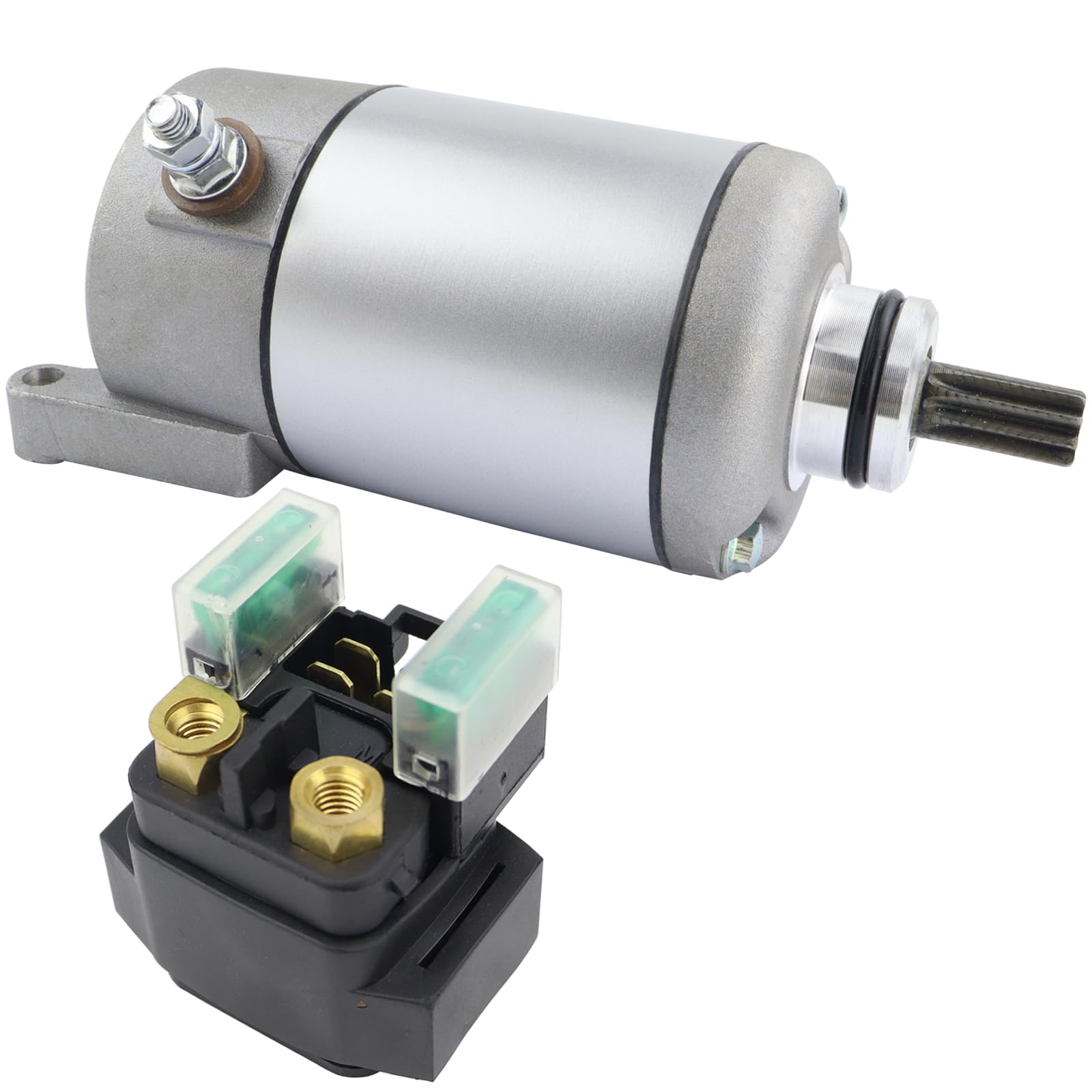 Starter Motor Relay for Yamaha Grizzly 350 Wolverine 350 YFM35 YFM350 Bruin YZF600R YZF 600R YZF600R Engine 3HE-81800-00-00 2 pcs set