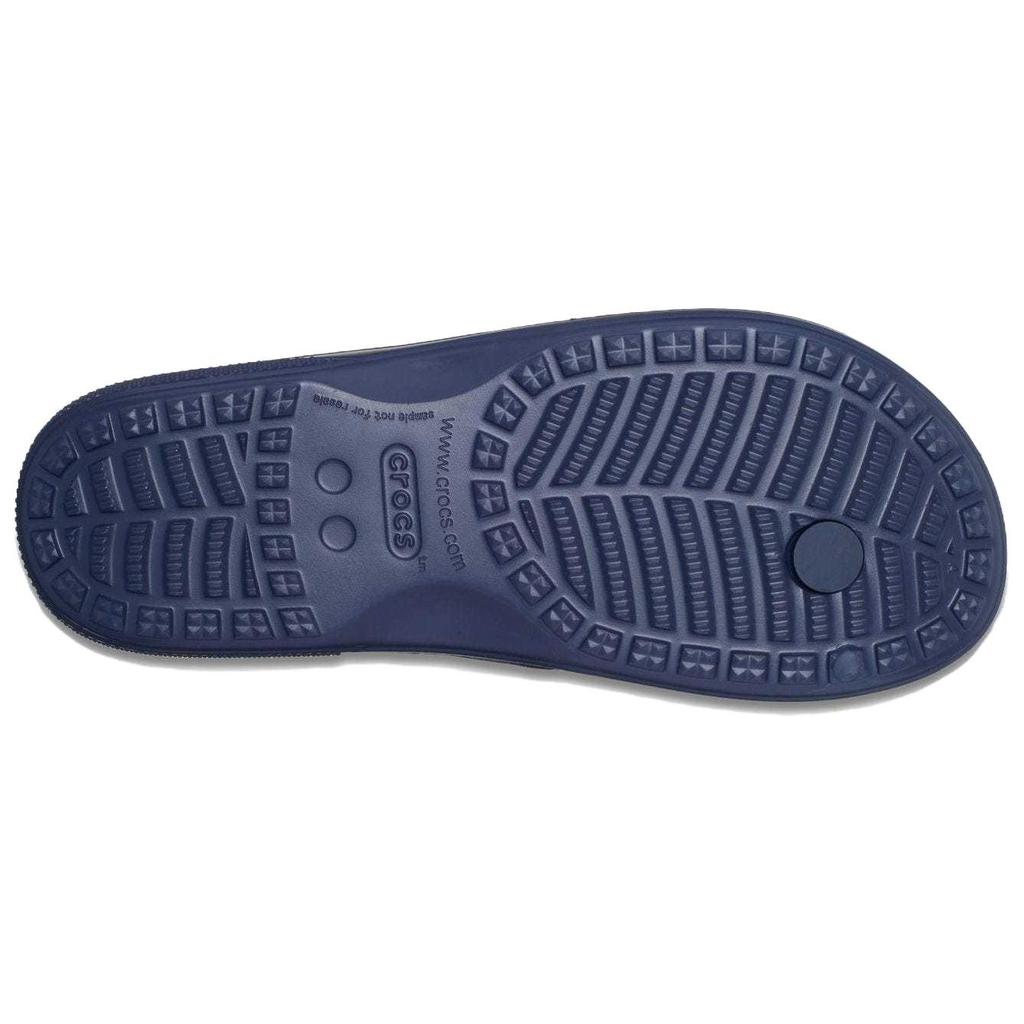 Crocs Baya 2 Simple Comfortable Anti-Chafe Flip Flops Unisex Footwear Blue 208192-410