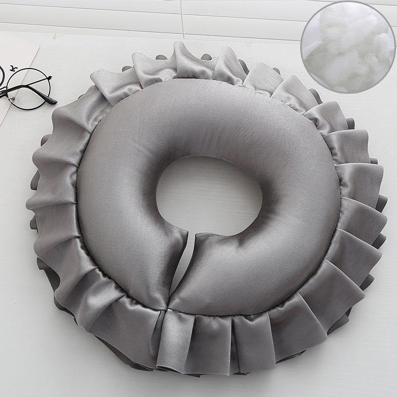 Beauty Salon Specific Prone Pillow U-shaped Neck Protection Pillow Breathable and Comfortable Facial Opening Mats Adult Cervical Support Pillows 35*35*5cm