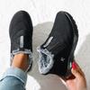 Men's and women's winter fur integrated padded waterproof umbrella cloth comfortable warm cold lightweight hiking waterproof non-slip snow boots