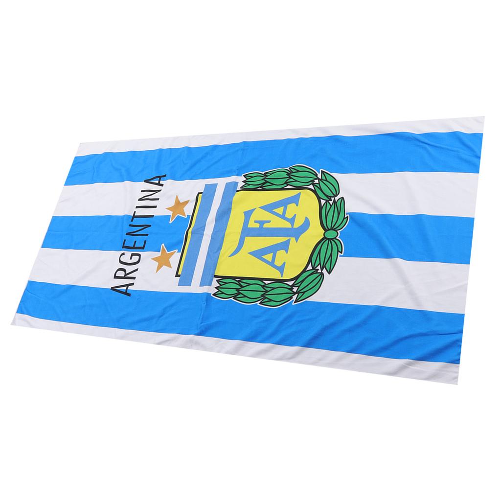 2022 Bath Towel National Team Sign Country Flag Beach Towel 140x72cm for Gifts Fans