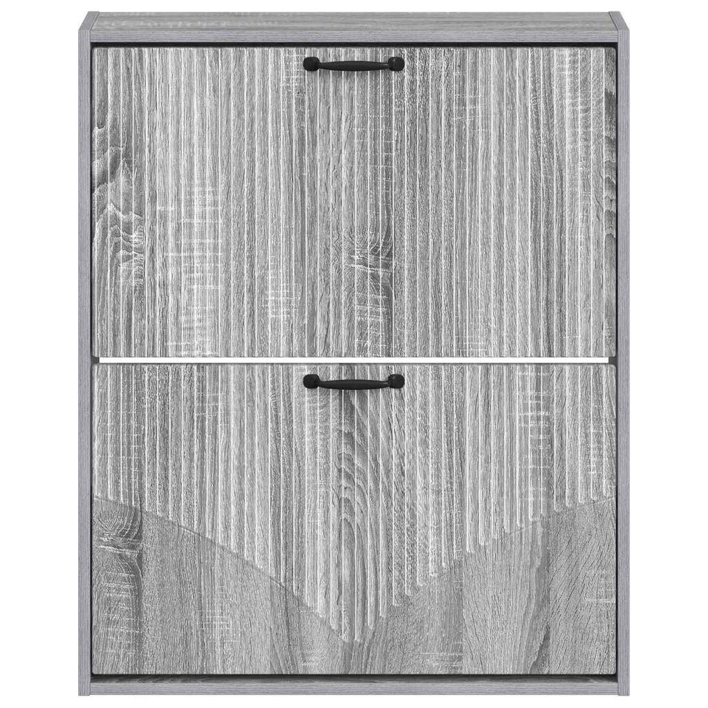 Wall Mounted Shoe Cabinet HOORN 71 x 17 x 86 cm Engineered Wood