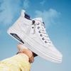 Hip Top Boots Autumn Men's Casual Shoes British Style Versatile White Board Shoes Trendy Men's Summer Eva Insole Rubber Upper