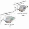 Easy-Rinse Lemon Squeezer Ceramic Citrus Reamer Bowl Multifunctional Citrus Juicer  Counter
