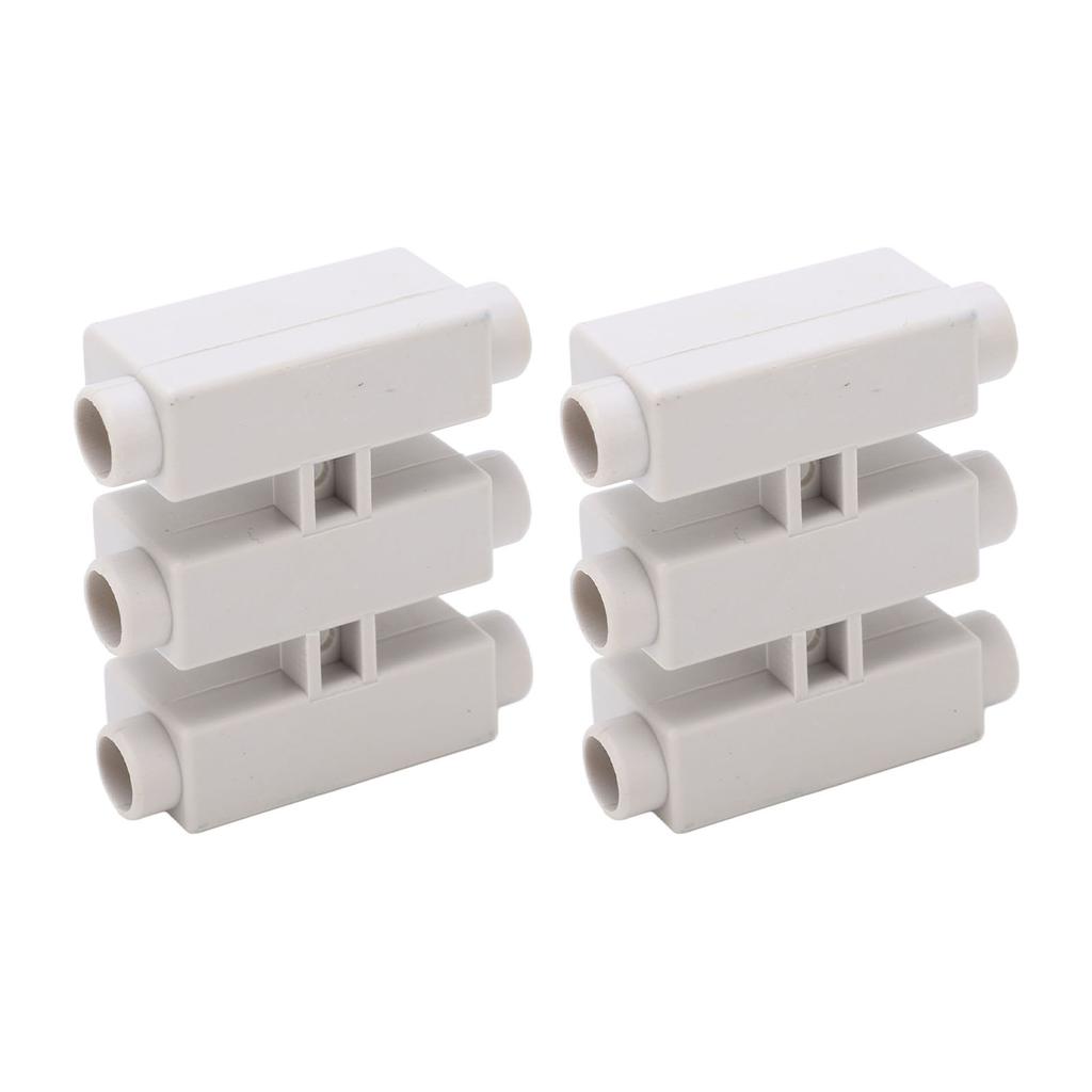 2Pcs High Power Wire Cable Connector 3 In 3 Out Strong Conductivity Heat Dissipation High Power