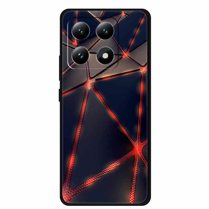 For Xiaomi 14T Pro 5G Case Cartoon Silicone TPU Soft Cases for Xiaomi 14T 5G Protector Covers Mi 14T 6.67'' Bumper Shells Capa14