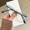 Cat Eye Glasses for Women Design Trendy Metal Anti Blue Light Glasses Blue Light Blocking Eyewear Computer Optical Spectacle