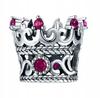 Charms 925 Crown Pendant Bead Charms 925 Cubic Zirconia