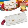 Fun Burrito Wallet Faux Leather Holder Novelty Food Coin Purse Travel Card Shape Wallet Portable Card
