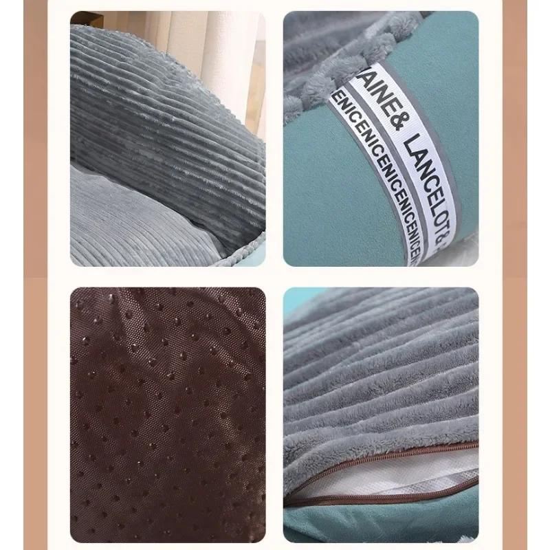 Dog Kennel Large Dogs Winter Warm Pet Mat Golden Retriever Pet Winter Sofa Dog Mat Four Seasons Universal Dog Cats Bed Pet Items