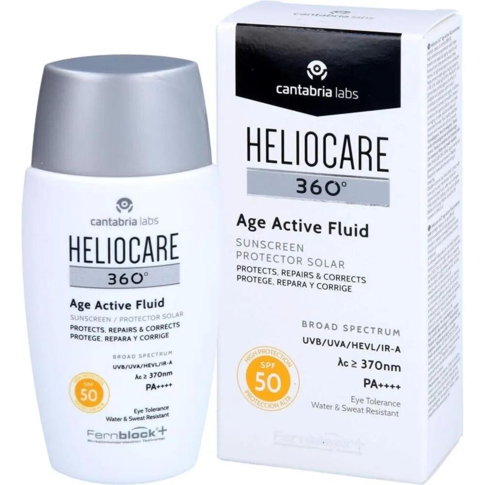 HELIOCARE 360 Age Active Fluid SPF50 50ml Anti-aging Sunscreen