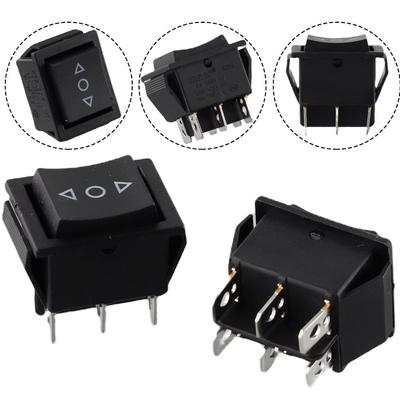 10pcs High Current Momentary Rocker Switch 6 Pin Terminals Push Button Switch Instrument