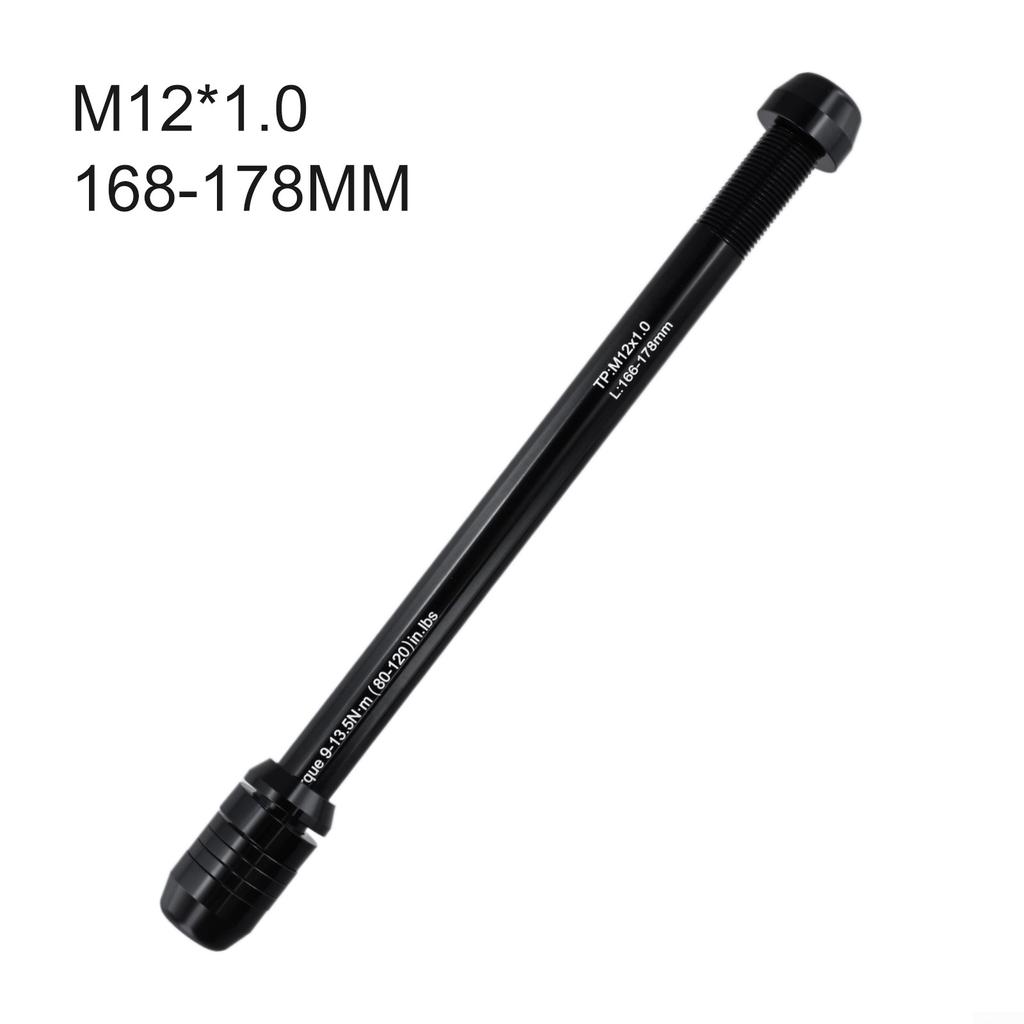 Sturdy Bike Trainer Thru Axle Skewer Precision Machined for Indoor Sports