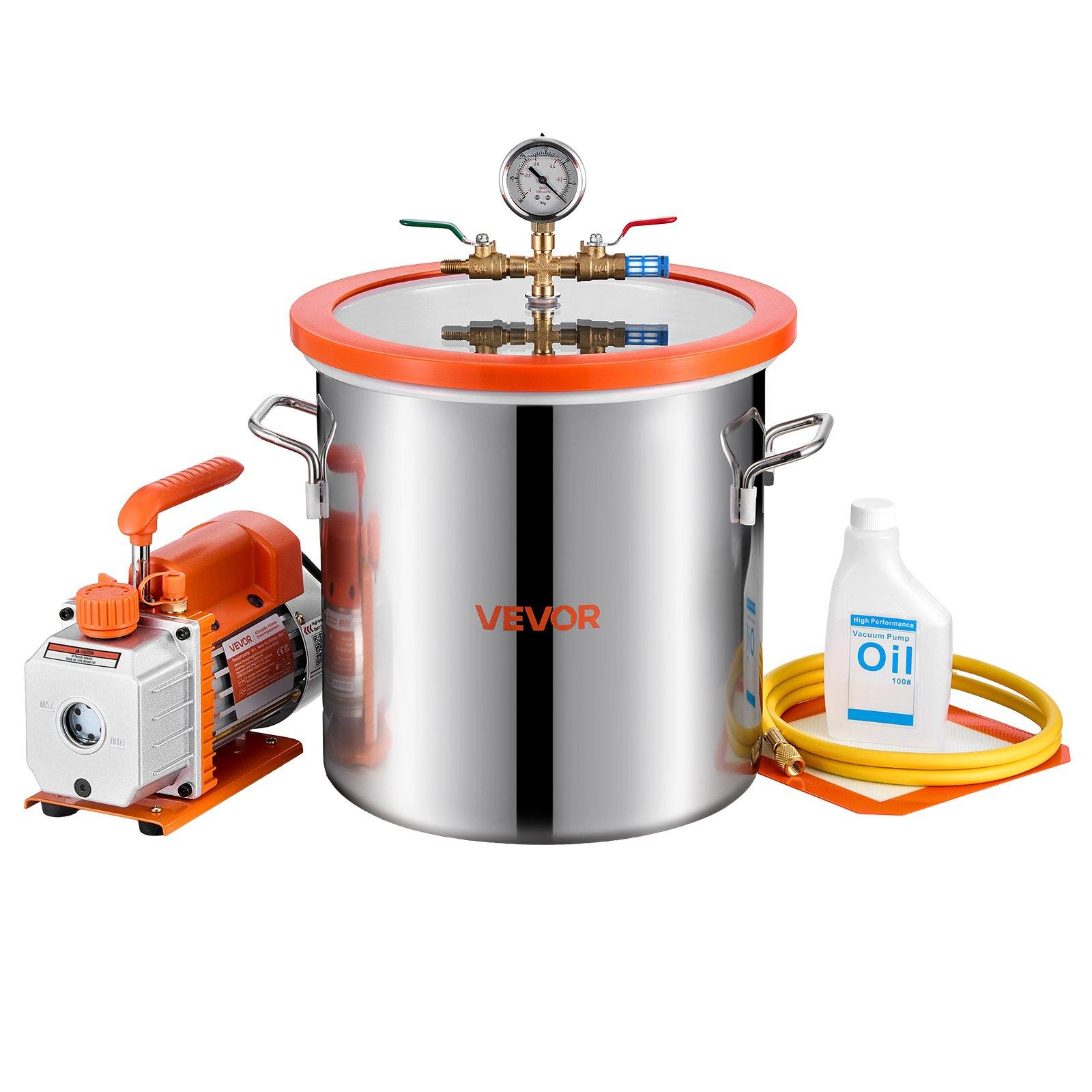 VEVOR 18.93 L Vacuum Chamber