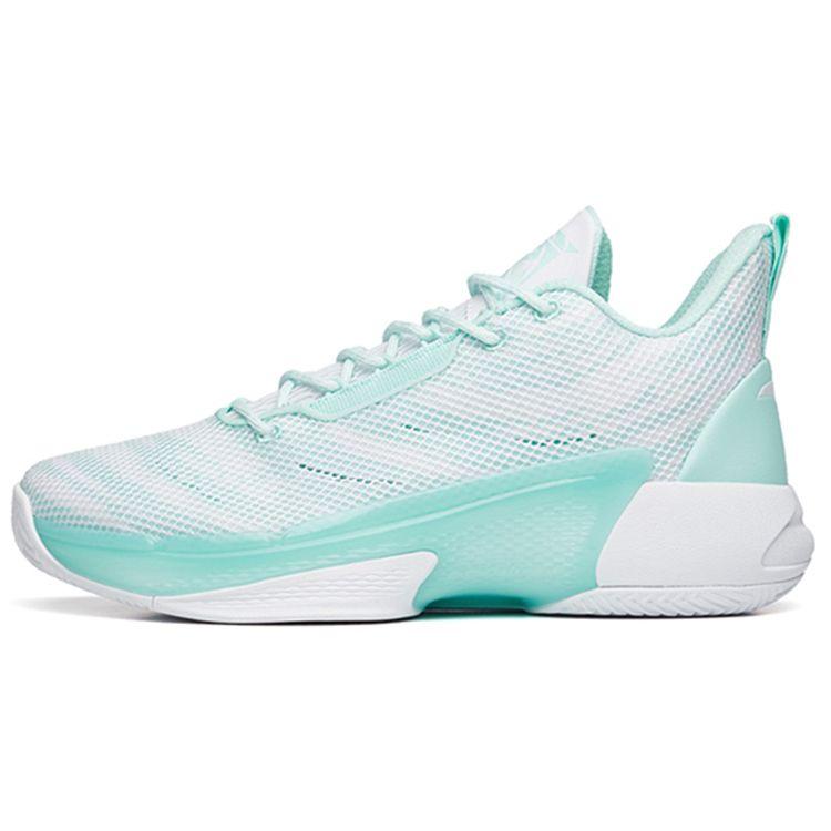 Anta Scalpel 2 Men Basketball Shoes White Black Blue 112231603-2 45