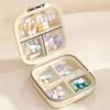 Grids Sealing 7 Grids Pill Box Mini Jewelry Storage Pill Organizer Travel Pill Case  Portable
