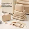6Pcs/Set Washable Luggage Compression Bag Large Capacity Packing Cubes Set  Wardrobe Organization