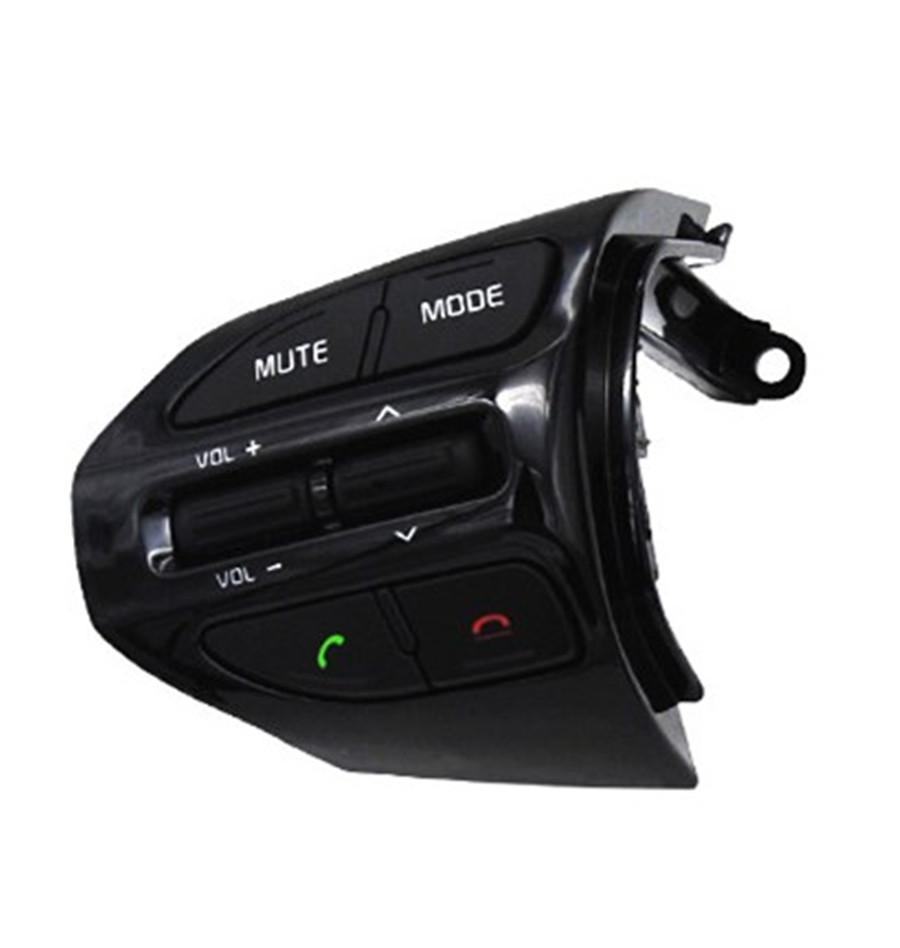 Left steering wheel control button for o mode and hands-free operation