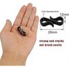 Mini Gutter Hooks, 6 Mm S-shaped Plastic Light Hooks Weatherproof Outdoor Lighting Accessories For Christmas Festival Party Birthday Anniversary (blac