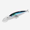Wén Yáo Large Deep-Dive Minnow Fishing Lure, 70g/155mm, Silver Carp & Mackerel Bait with Hook